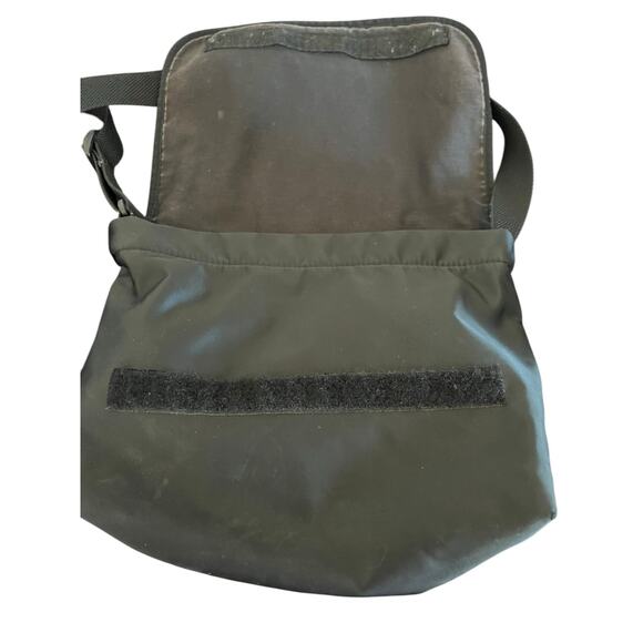 KATE SPADE MESSENGER BAG PURSE DIAPER BAG LAP TOP BAG BLACK NYLON MADE IN USA - Picture 8 of 12